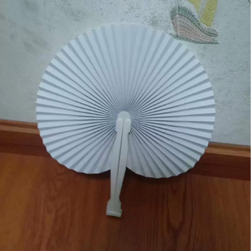 Набор свадебных бумажных вееров в форме сердца (европейский и американский стиль)