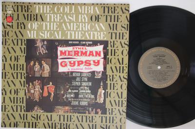 LP Record ETHEL MERMAN - Gypsy - A Musical Fable S32607 CBS MASTERWORKS 1973 US Soundtracks & Musicals Used