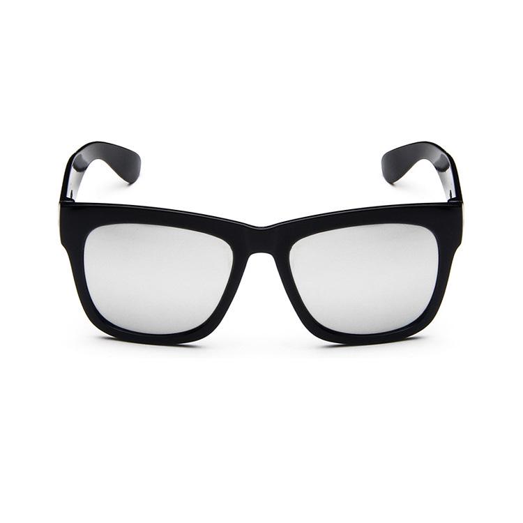 2018 Trendy Colorful Reflective Square Frame Sunglasses - Little Pepper Style