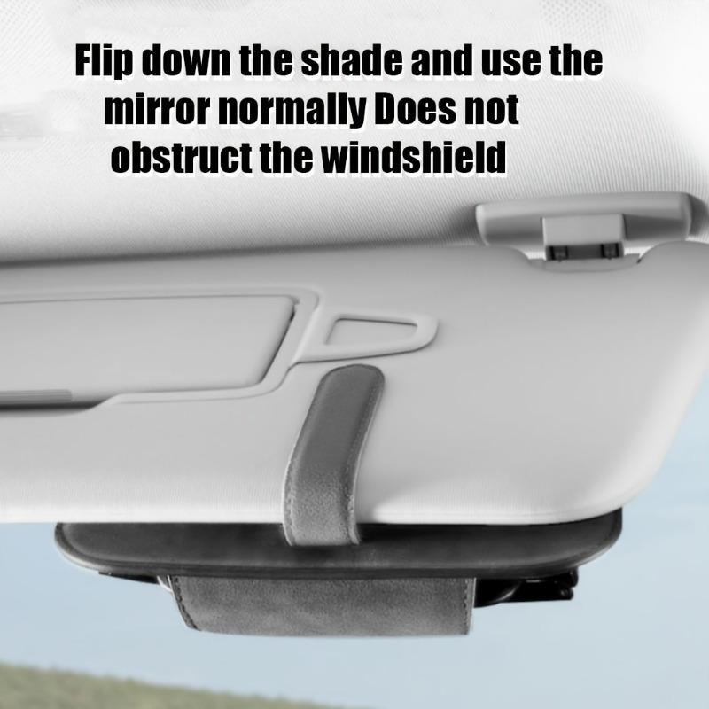 1PC car sun visor, glasses clip, car interior, driver's sunglasses clip, car sunglasses storage box glasses holder