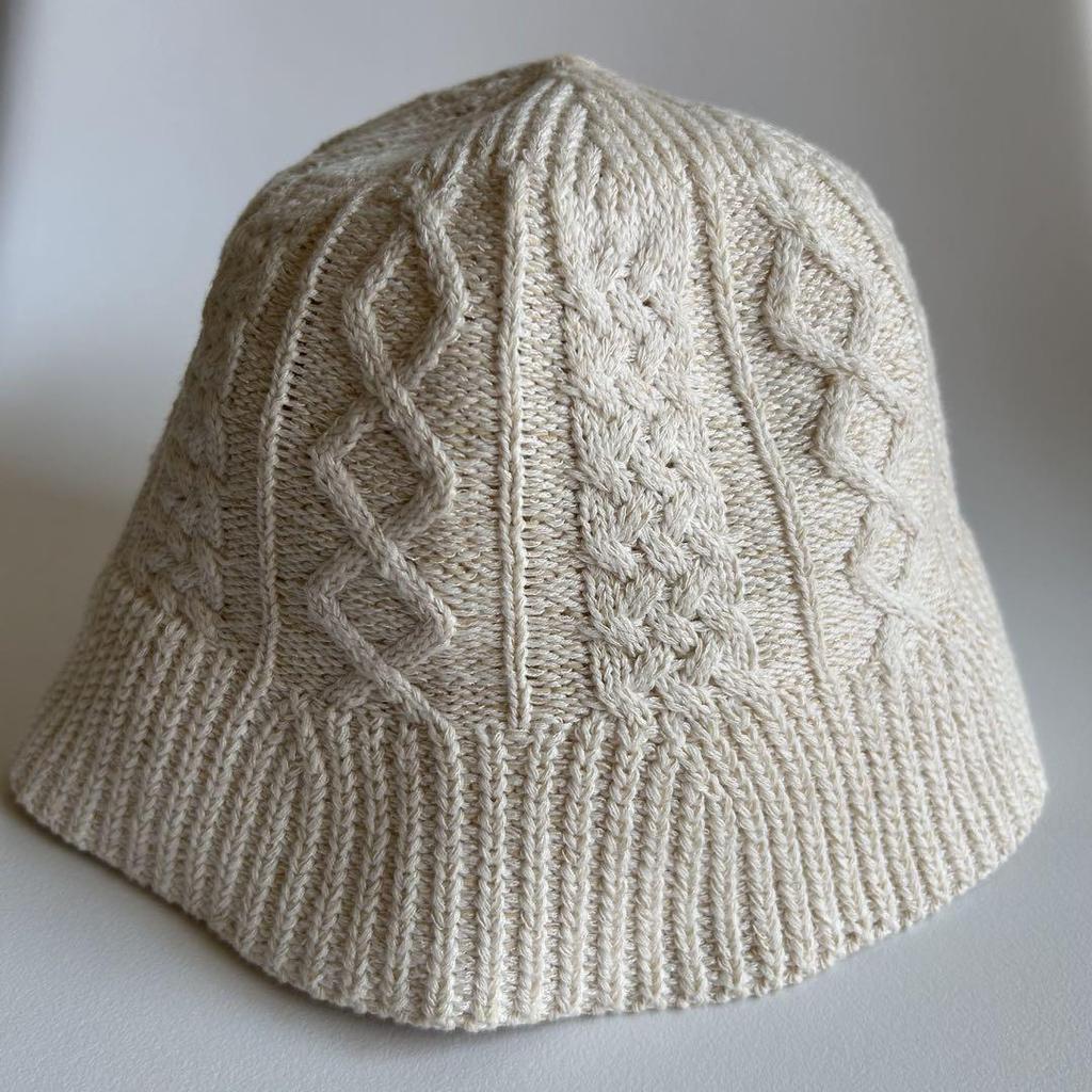 [USED] Korea nyunyu summer knit bucket hat crochet hat