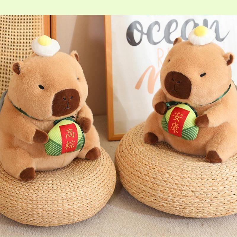 Festival Boat Dragon Capybara Plush Rice Dumpling Inspirational Stuffed Toy Gift