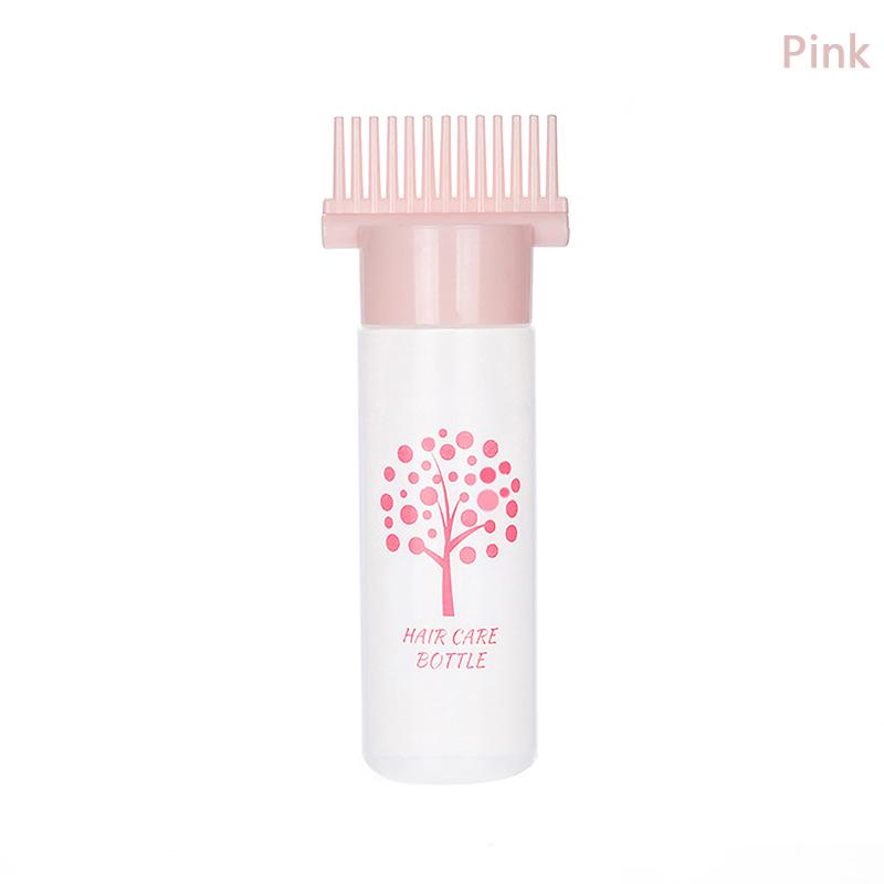 Butelka do napełniania 180 ml na szampon do farbowania włosów, plastikowy aplikator z grzebieniem dozującym, salonowy, do oleju, do koloryzacji włosów, narzędzie fryzjerskie do stylizacji