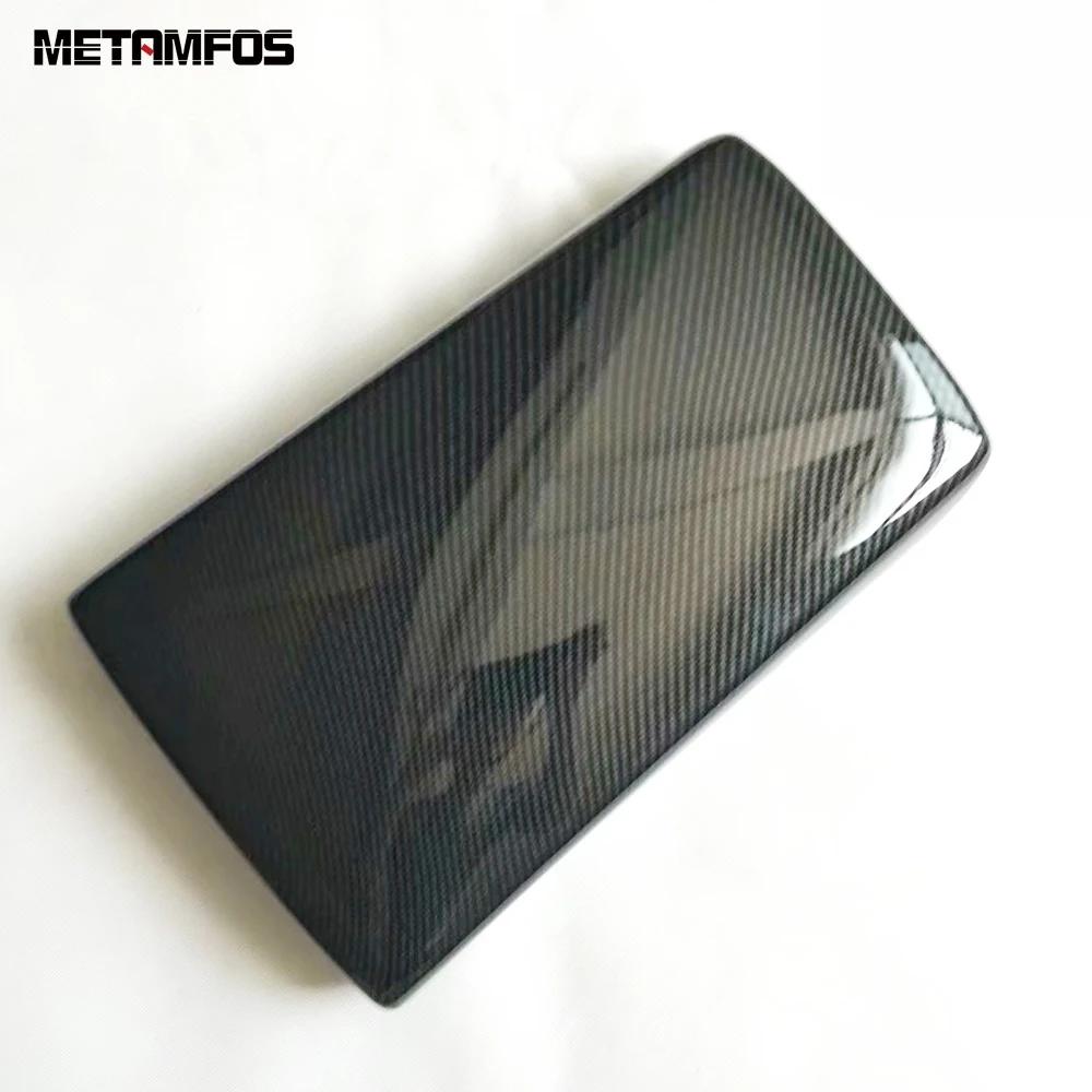 Center Console Armrest Box Cover Trim For Honda Accord 2018     Carbon Fiber Interior Accessories Car Styling