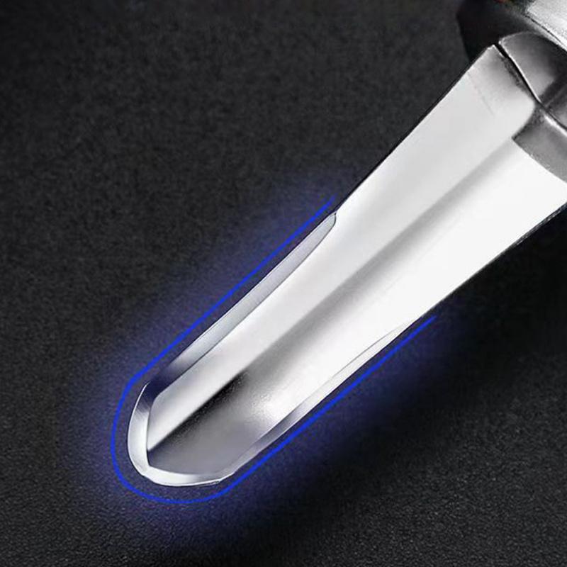 Narzędzie do obierania krewetek ze stali nierdzewnej - Ergonomiczny uchwyt, Przyrząd do usuwania skorupiaków, Nóż do czyszczenia krewetek, Kuchenny gadżet do usuwania mięsa