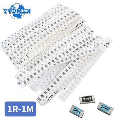 Kit Assortito di Resistori SMD 0805 1206 1% 660 Pezzi 33 Valori Ciascuno 20pz 1R-1M 10K 100K 1K 100R Set di Resistenza