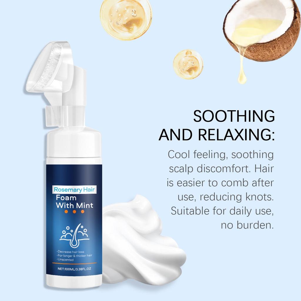 Foam Spray Scalp Care Solution Thick Hair  100ml