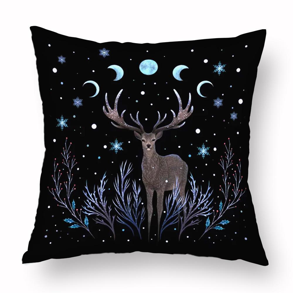 Magic Psychedelic Moon Pillowcase Decoration Room Aesthetics Butterfly Pillowcase Bedroom Living Room Home Decoration Pillowcase