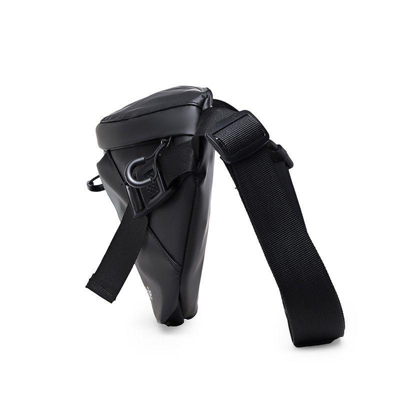 Men's Trendy Japanese Motorcycle Crossbody Chest Bag - Large Capacity, Functional Sports Messenger Backpack