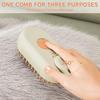 Pet Dog Brush Cat Steam Comb Electric Steamy 3 In 1 Anti-splashing Pet Grooming Comb with Steam Spray Massage Hair Removal Comb