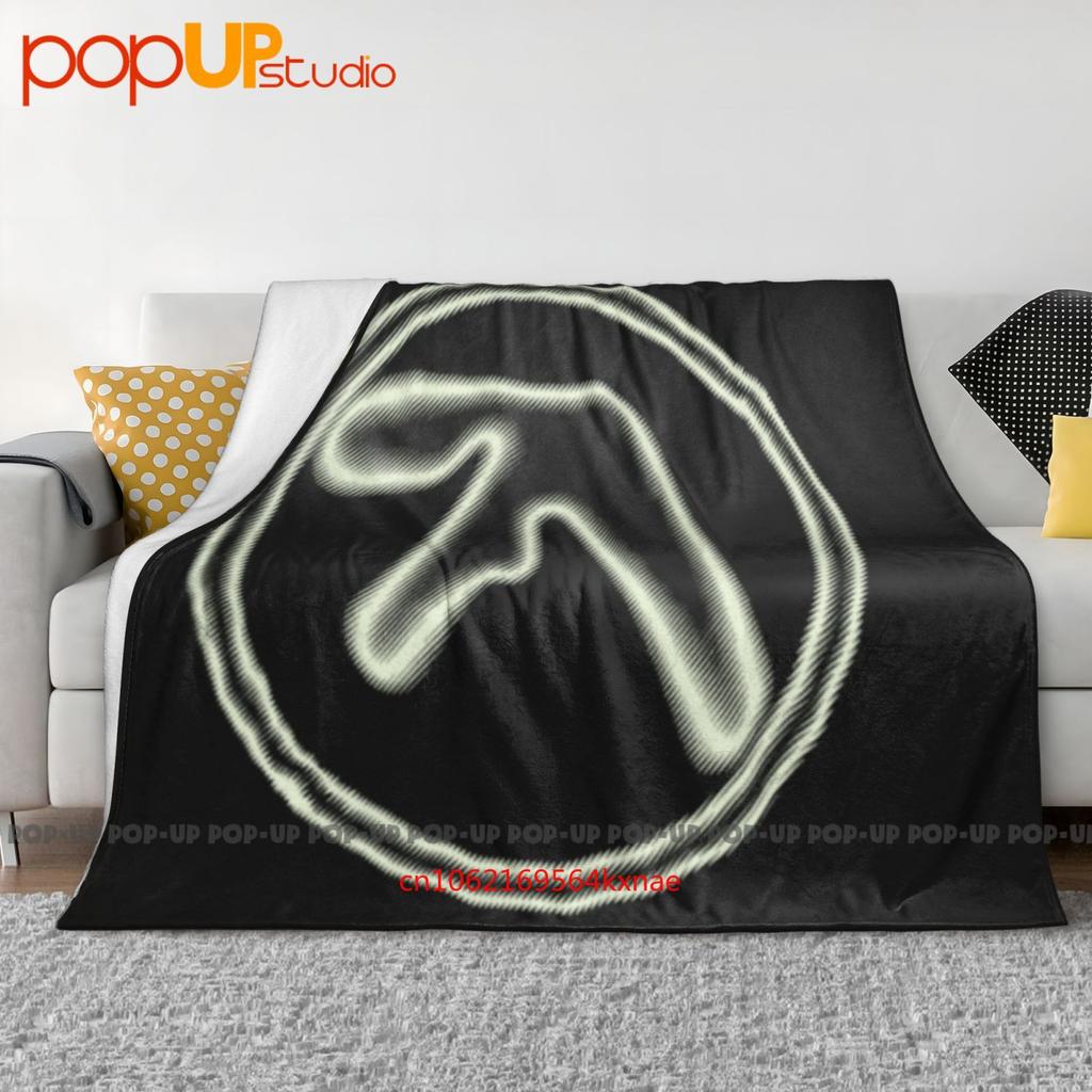 Aphex Twin 'Aphex Disciple' Glow Ultra-Soft Blanket Quilt Winter Sofa Cover Bed Covers