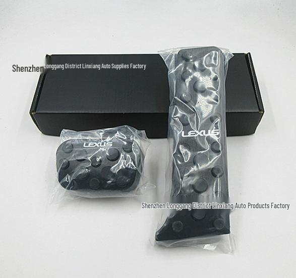 Passt: '19 Lexus UX Aluminiumlegierung Anti-Rutsch Pedale, Gaspedal, Bremspedal.