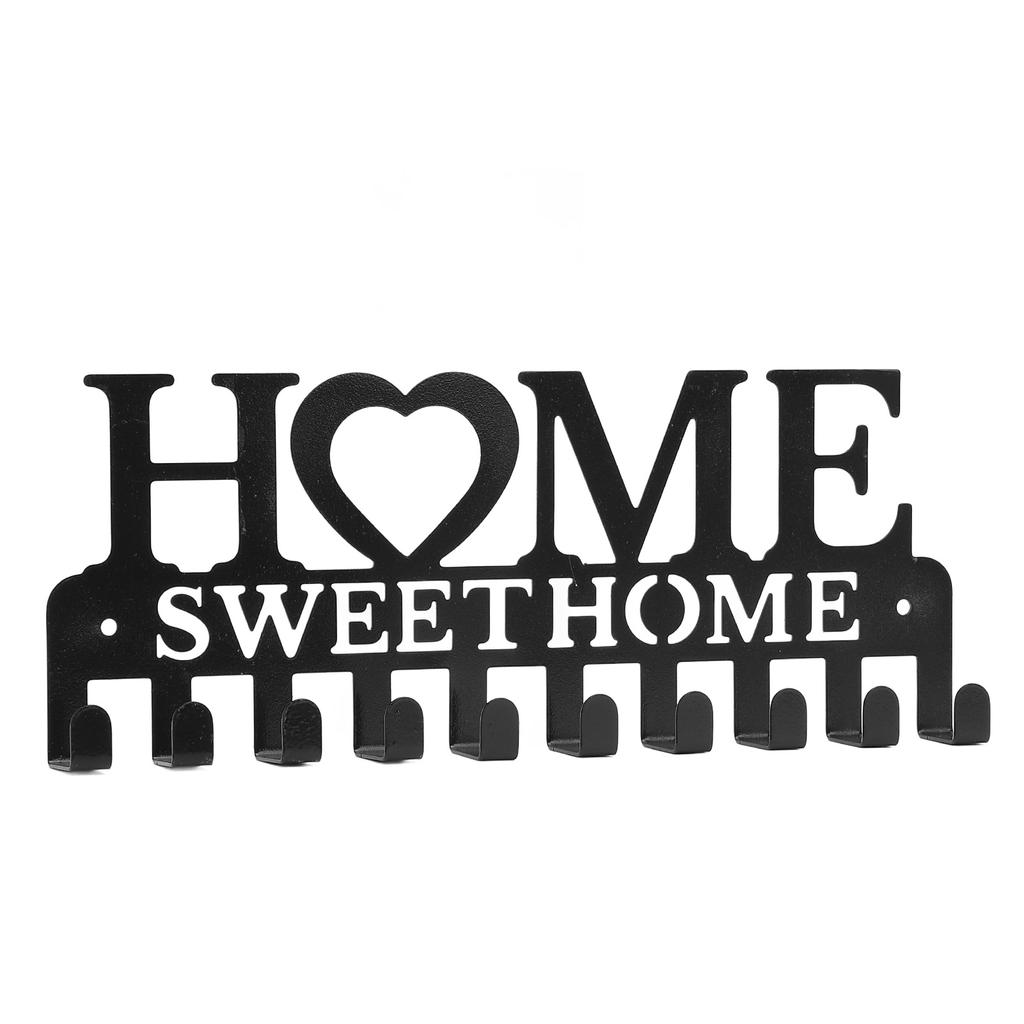 Key Holder Hooks Organizer Wall Mounted Key Hanger Rack Wall Decorative Metal Key Organizer for Livi