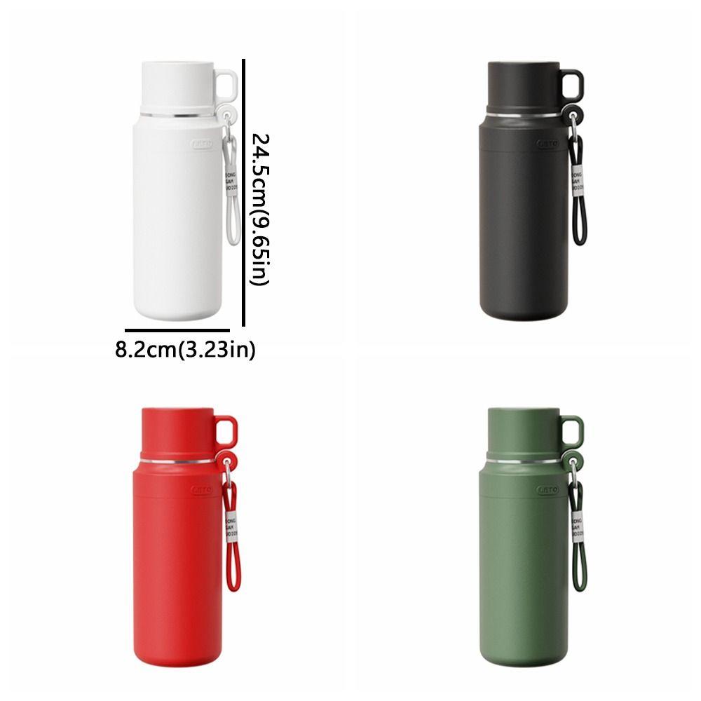 Double Wall Portable Water Cups 800ml Insulated Drinking Cup Reusable Vacuum Flasks  Office Use