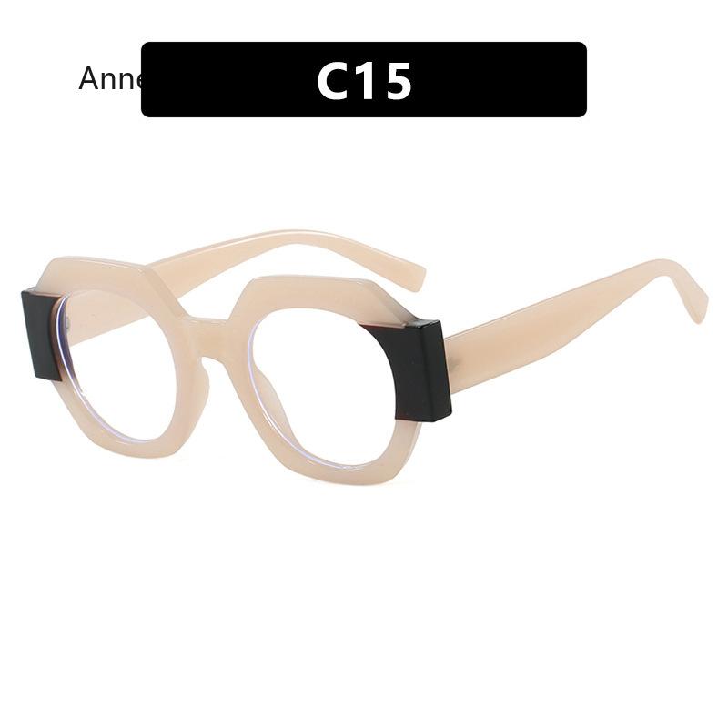 New Fashion Square Sunglasses Woman Vintage Shades  Design Vintage Polygon Sun glasses Female Tourism Glasses Lady Oculos