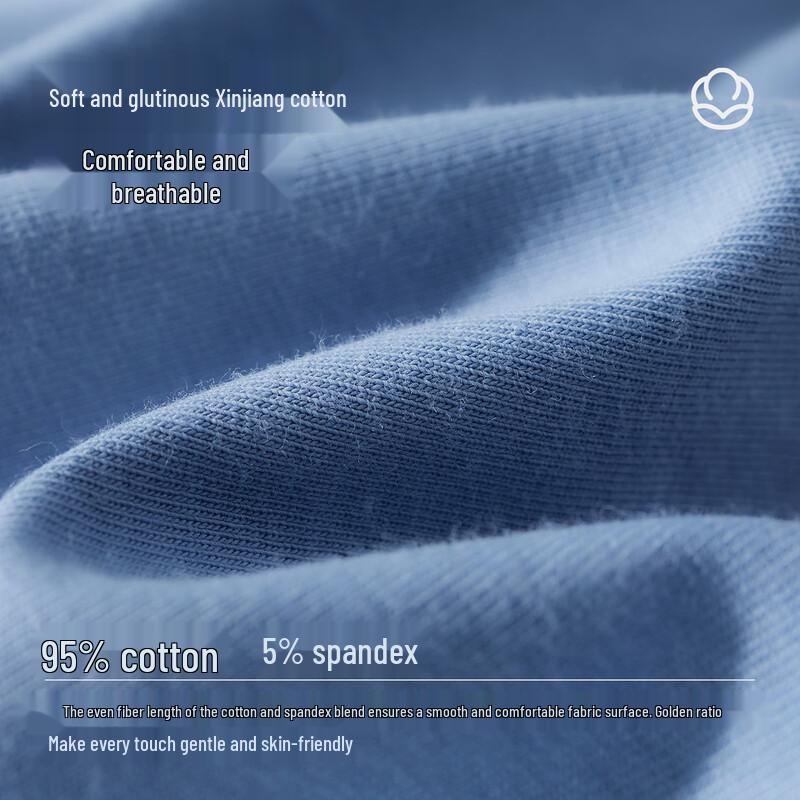 Funnylife Men's 10A Antibacterial Cotton Boxer Briefs