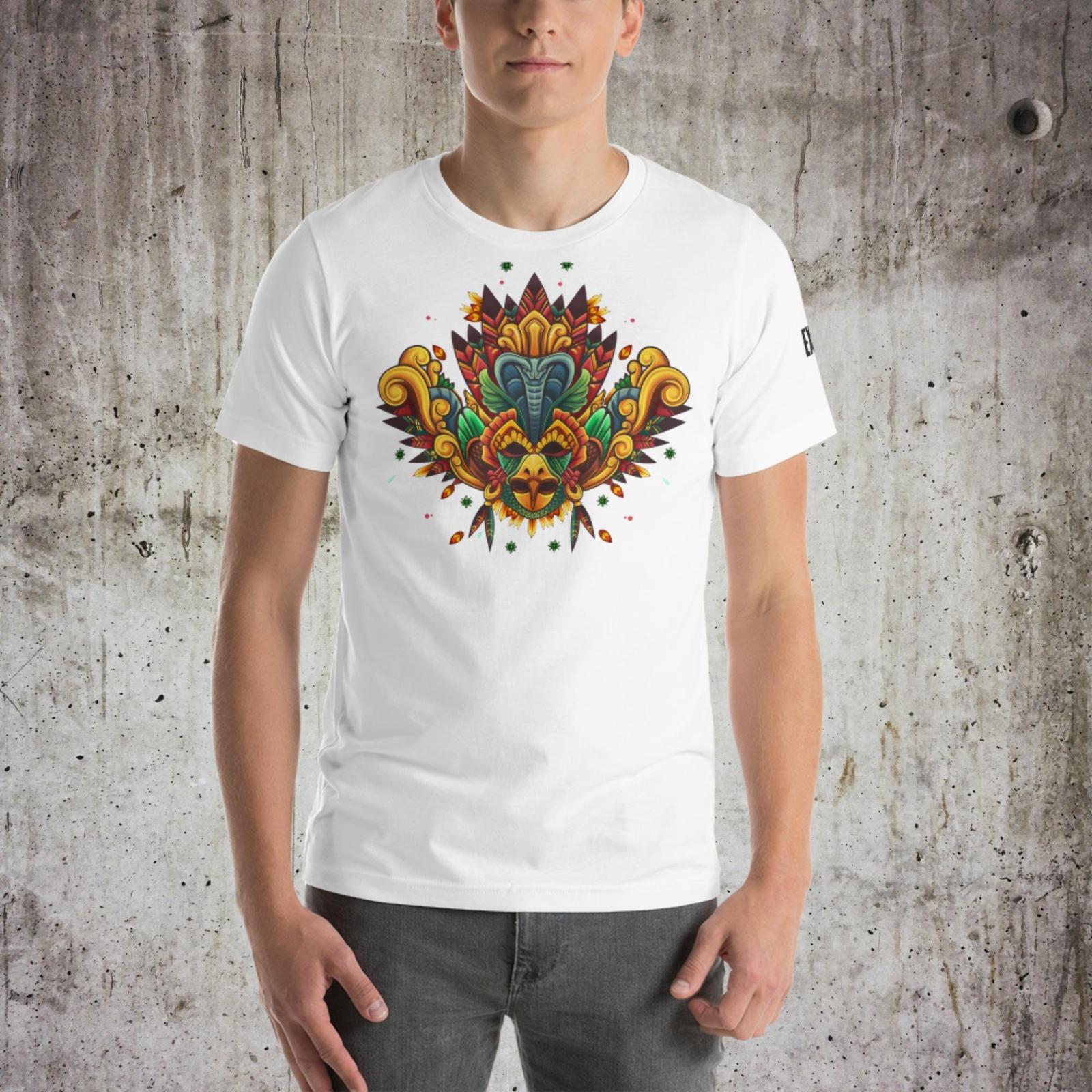 Футболка Шри-Ланкийская Яка (guralu Raksha) S разноцветный
