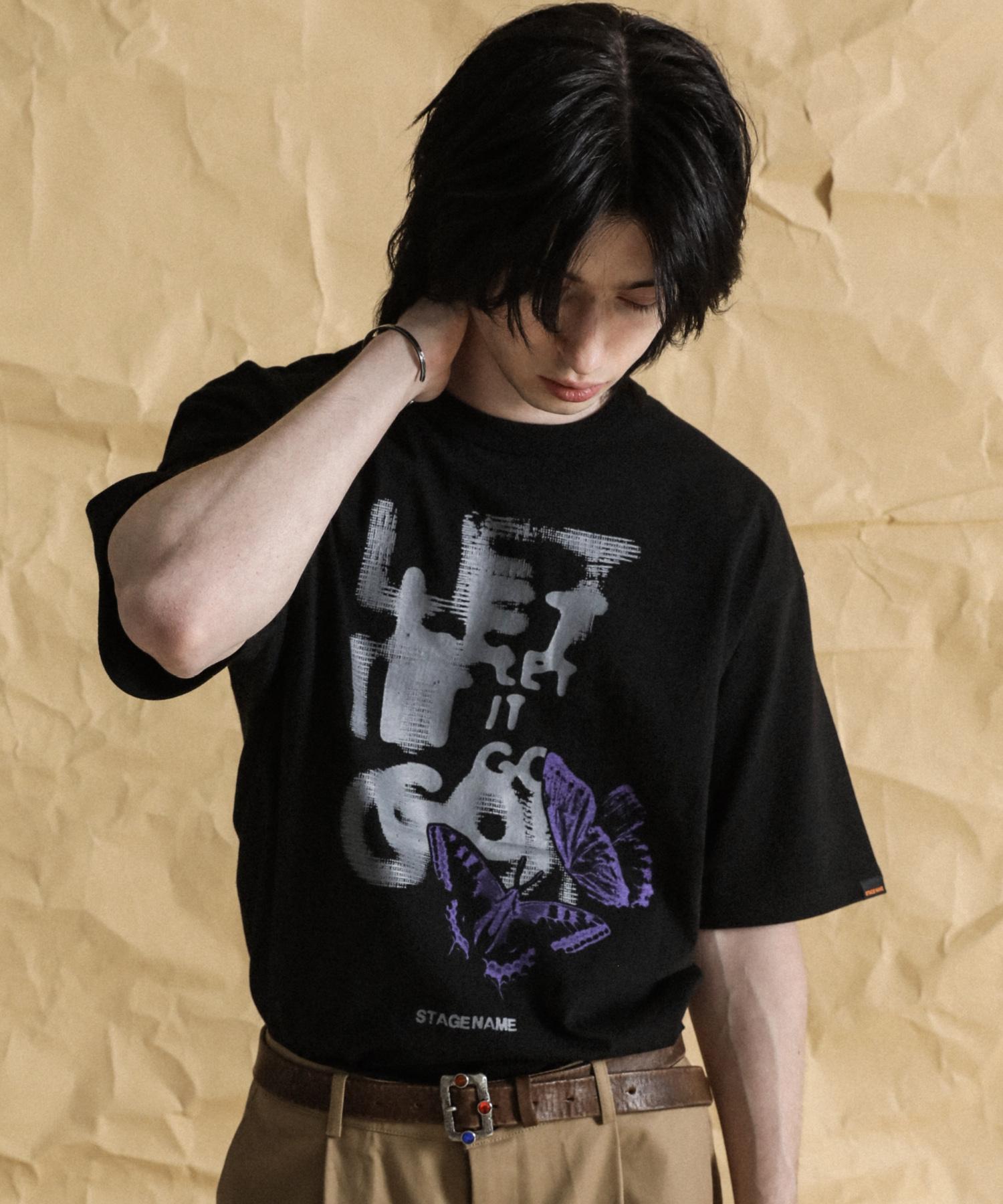 Stage Name Butterfly Effect Oversized Short Sleeve_Black No. 1
