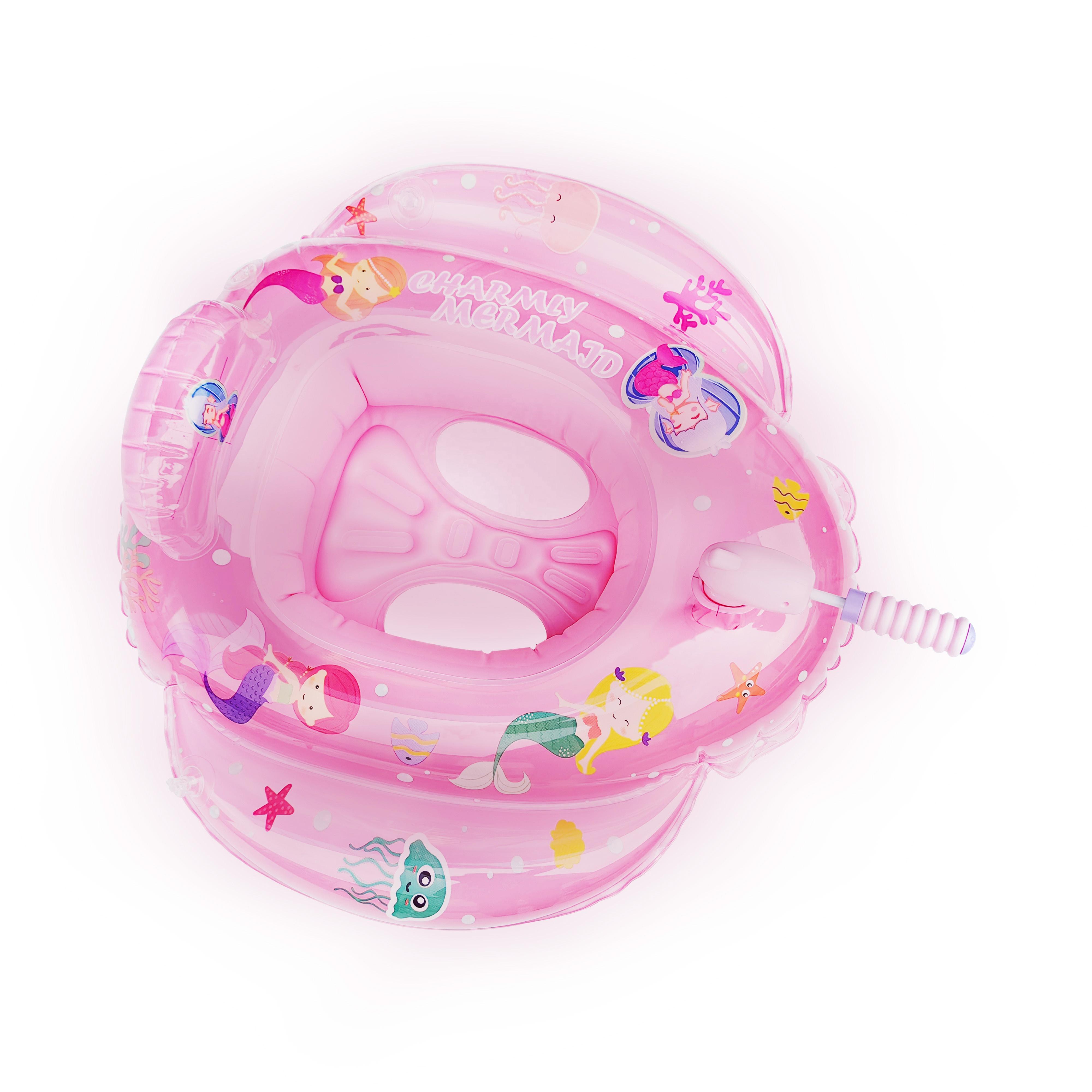 

Дешевая цена, детское плавательное кольцо из ПВХ, поплавок с защитным сиденьем, надувное детское плавательное кольцо с водой