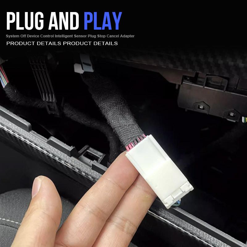 Car Switch Button Automatic Stop Start Engine System Eliminator Closed Off Device Control Sensor Parts For Toyota Noah -