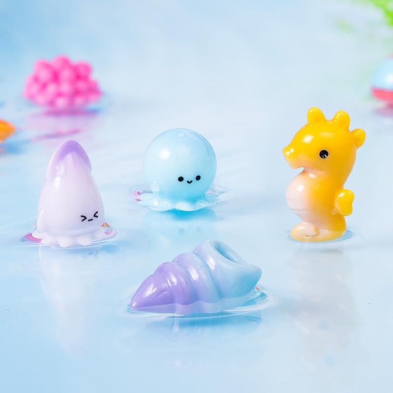 10Pcs Micro-Landscape Creative Underwater Animal Landscape Small Ornaments And Fish Tank Small Accessories Decoration