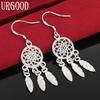 925 Sterling Silver Piercing Earrings Charm Wedding Jewelry