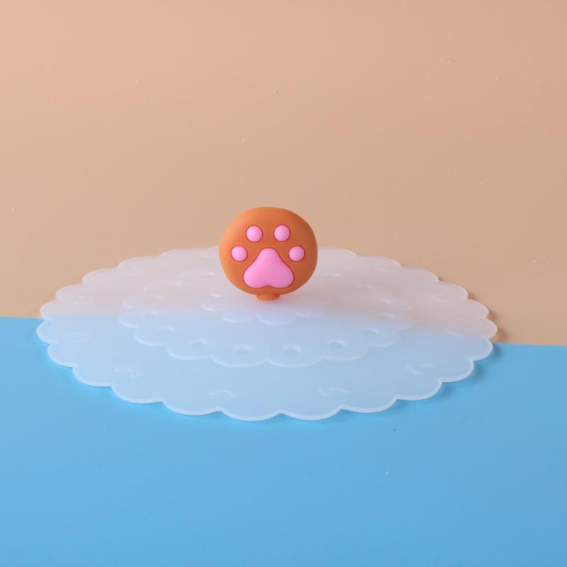 Moon-shaped Cover, Large Silicone Cover, Silicone Lid, Bowl Cover, Transparent Cup Lid, Thick Cover, Cute Cartoon Design