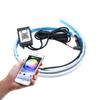 2pcs LED Car RGB Daytime Running Lights APP/Remote Control DRL Symphony Flowing Turn Signal Strip Headlight Waterproof 12V