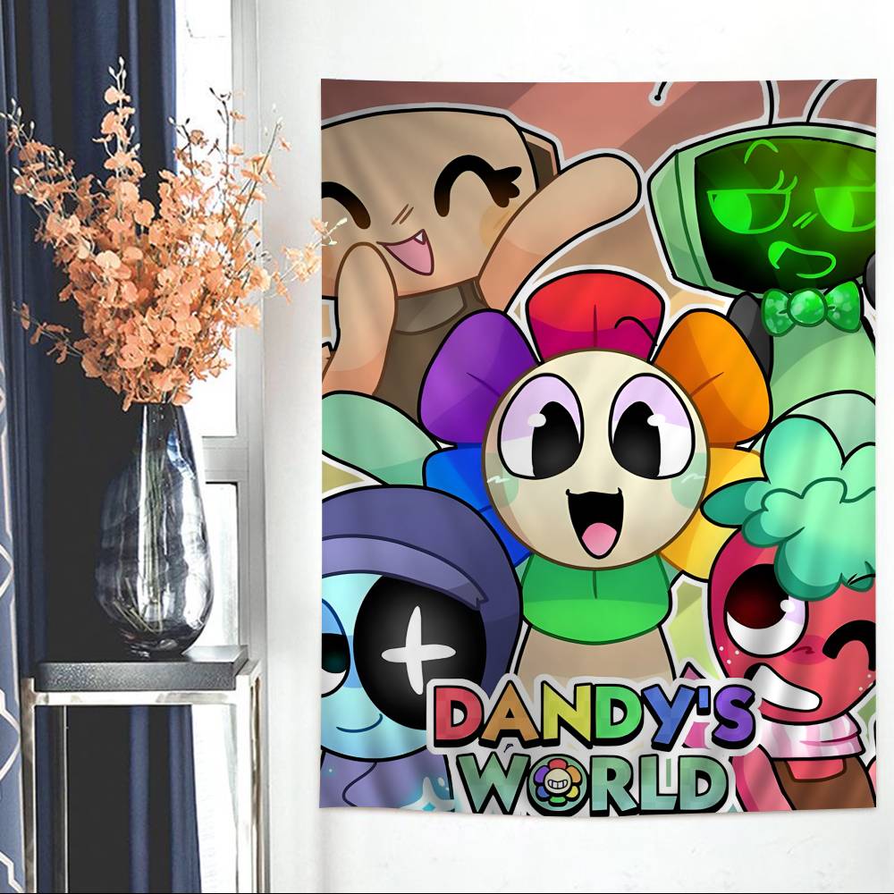 Žaidimo D-Dandys Pasaulis Pasidaryk pats Sieninė gobelenas Svetainei Namų Bendrabučio Dekoras Sienos Meno Dekoras