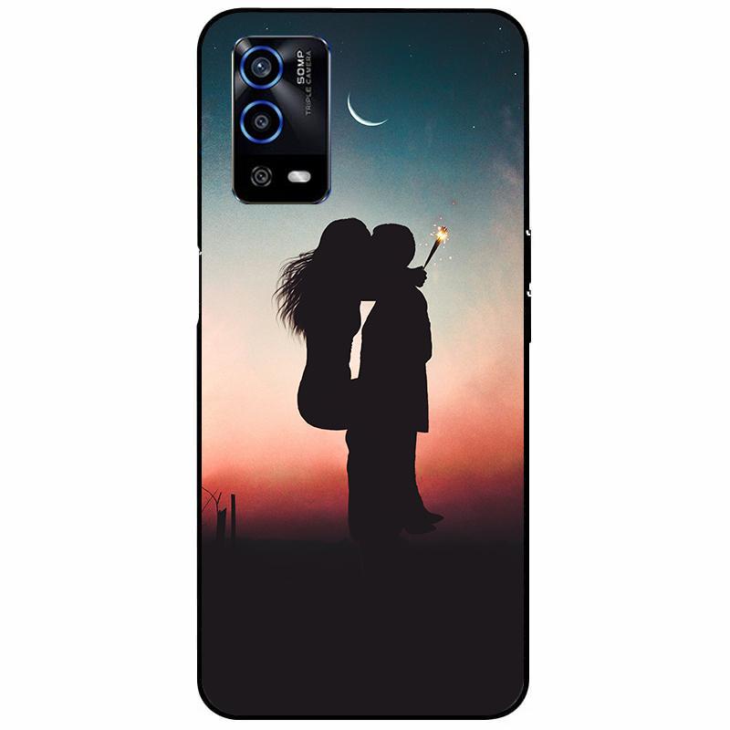 For Oppo A55 4G Case 6.51'' Soft Silicone Protective Marble Phone Cover for Oppo A55 Case TPU Funda For OPPOA55 A 55 CPH2325 Bag