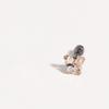 1pcs Shiny Butterfly Crystal Zircon Titanium Steel Ear Bone Nail Earrings for Women Cute Sweet Small Piercing Body Jewelry