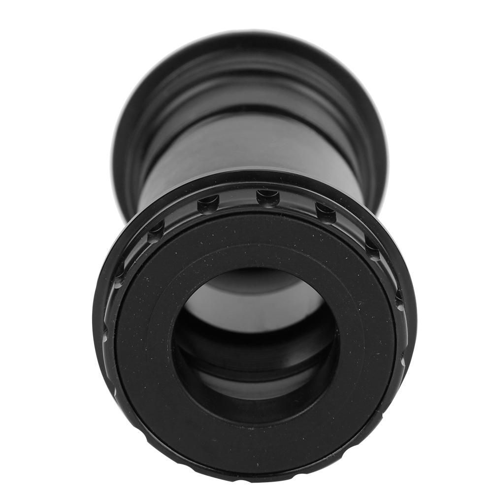 BB30 Alloy Bike Integrated Thrd Screw In Locking Bring Bottom Bracket Crankset Accessory(Black )