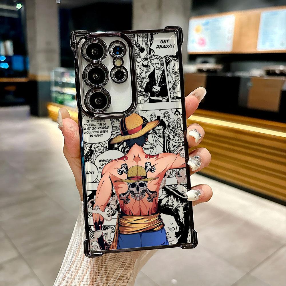Anime O-One Pieces Shanks Coque For Galaxy S26 Ultra Phone Case For Samsung S26 S25 S24 S23 S21 Ultra S20 FE S25 Plus Soft Cover
