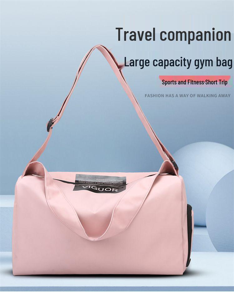 Waterproof Sports & Fitness Travel Bag for Men & Women - Large Capacity, Wet/Dry Separation, Ideal for Swimming & Storage