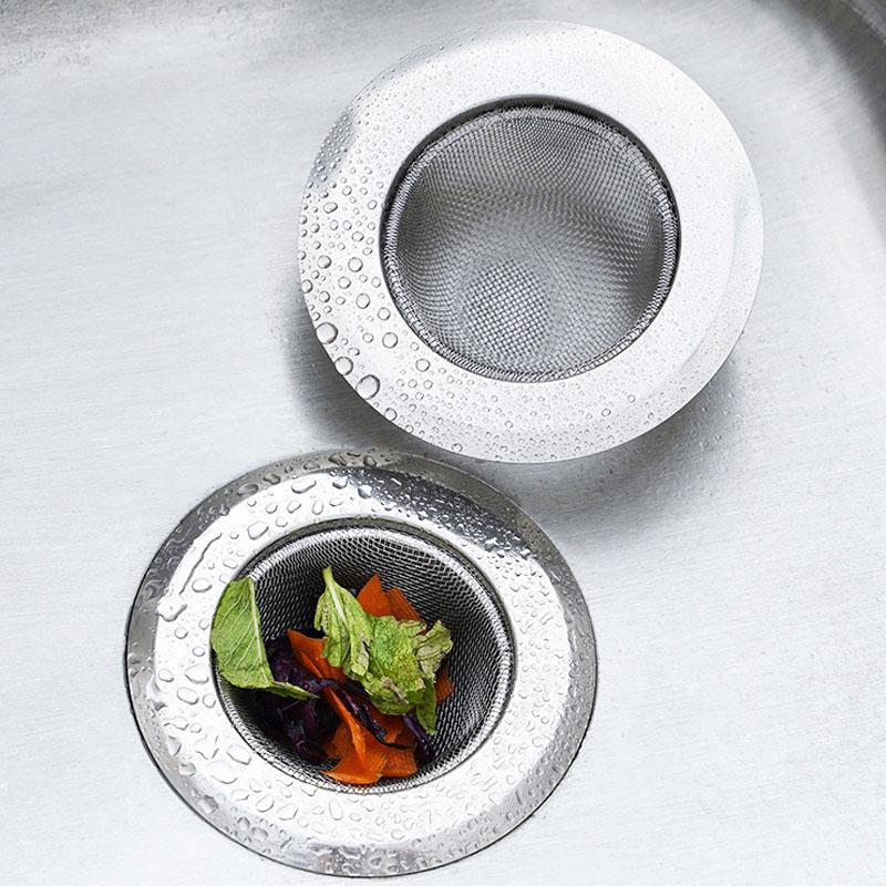 Küchenspüle Gemüsewaschbecken Sieb Spülbecken Trichter Spülbecken Edelstahl Bodenablauf Kanalisationskorb Abdeckung