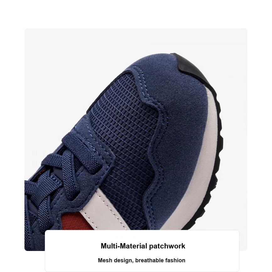 New Balance GS 237 Navy Brick Red White PH237TR