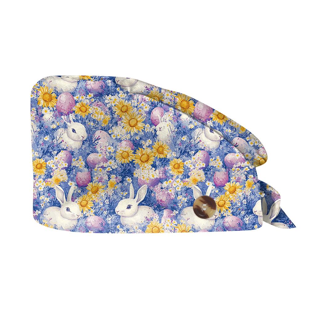 Fashion Print Work Hat Casual Wash Hat Bag Cap