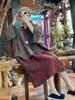 1939 Retro Artistic Xiangyunsha Printed Shirt Cardigan