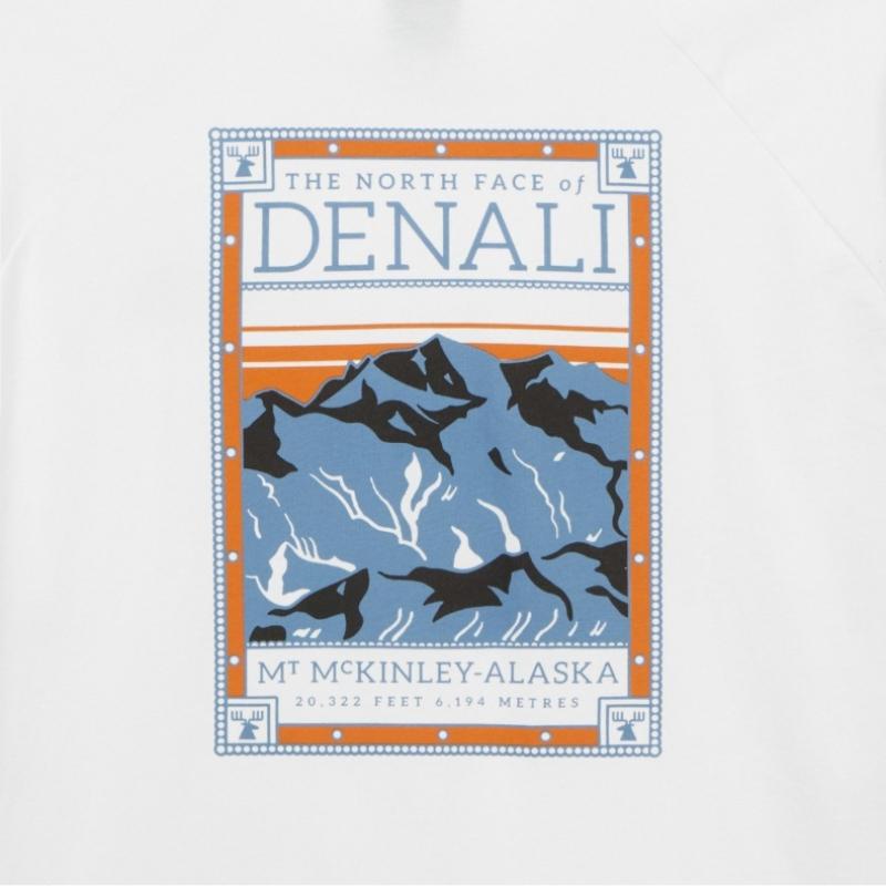 The NorTh Face Men S Ex ShorT Sleeve T ShirT whiTe