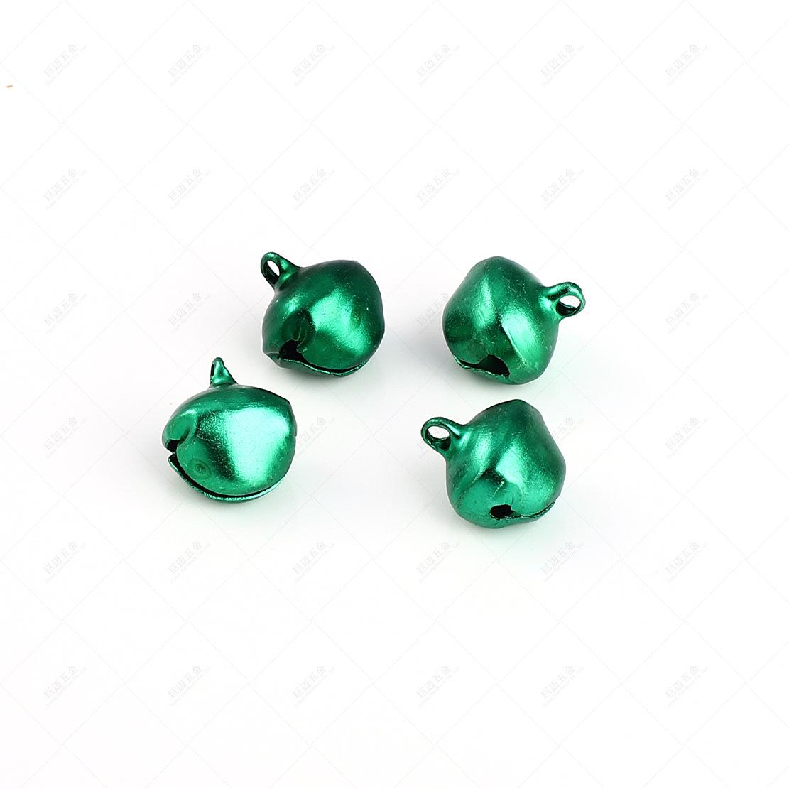 

Aluminum-Colored Flat Bells: DIY Handmade Dance Bracelet Accessories, Festival Decorations 6mm