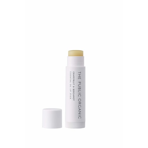 

The Public Organic Moisturizing Lip [Органический сертифицированный] 100% натурального происхождения 4 г (Эфирное масло грейпфрута и бергамота) Бальзам для губ Помада Сделано в Японии
