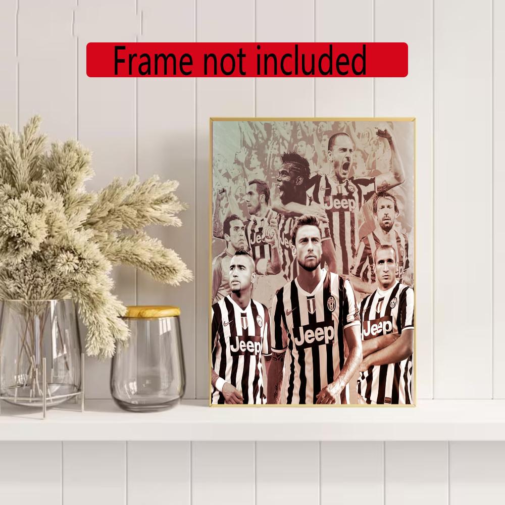 Juventus 5D Diamond Painting Round Diamond Rhinestones Mosaic Diamond Embroidery Wall Paintings Rhinestones Gift Frameless