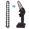 ChainSaw Chain   4Inch Mini Chainsaw Cordless Electric Handheld Rechargeable Battery Chainsaw