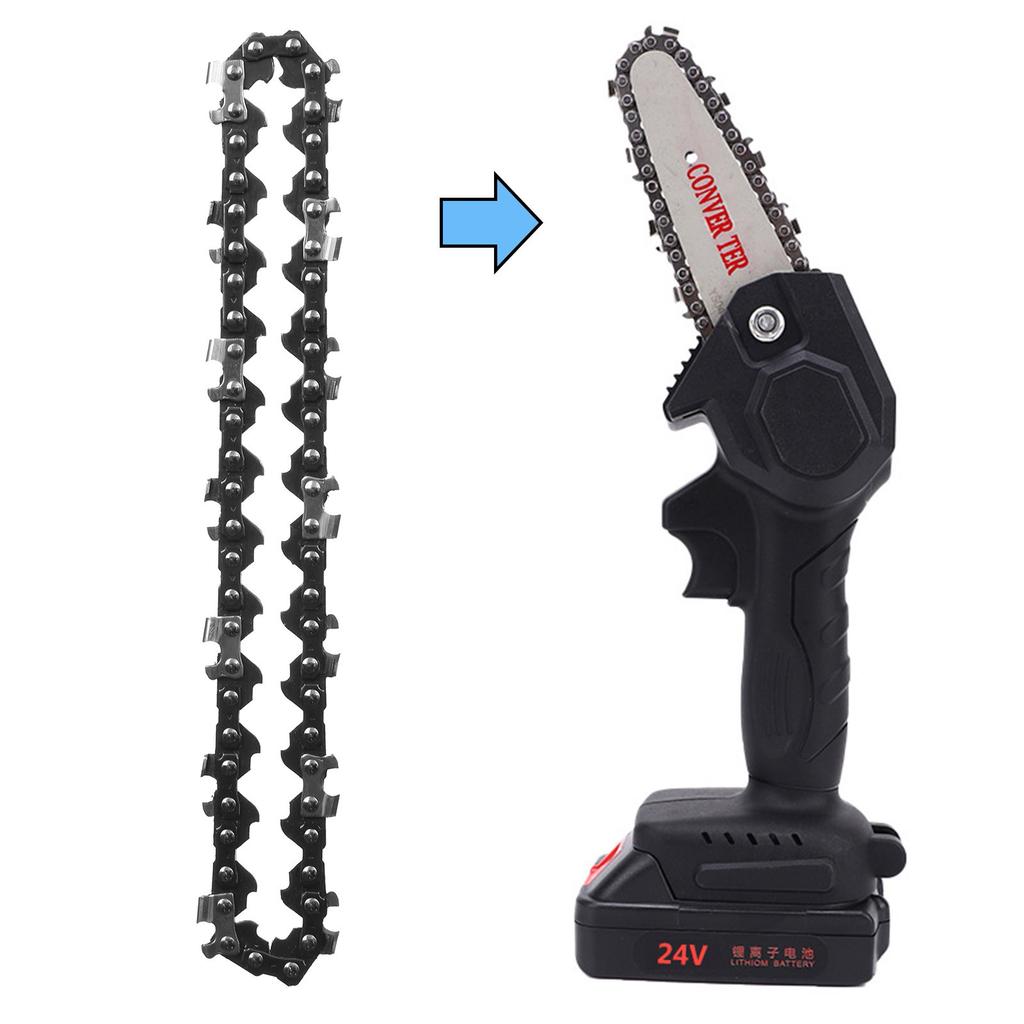 ChainSaw Chain   4Inch Mini Chainsaw Cordless Electric Handheld Rechargeable Battery Chainsaw