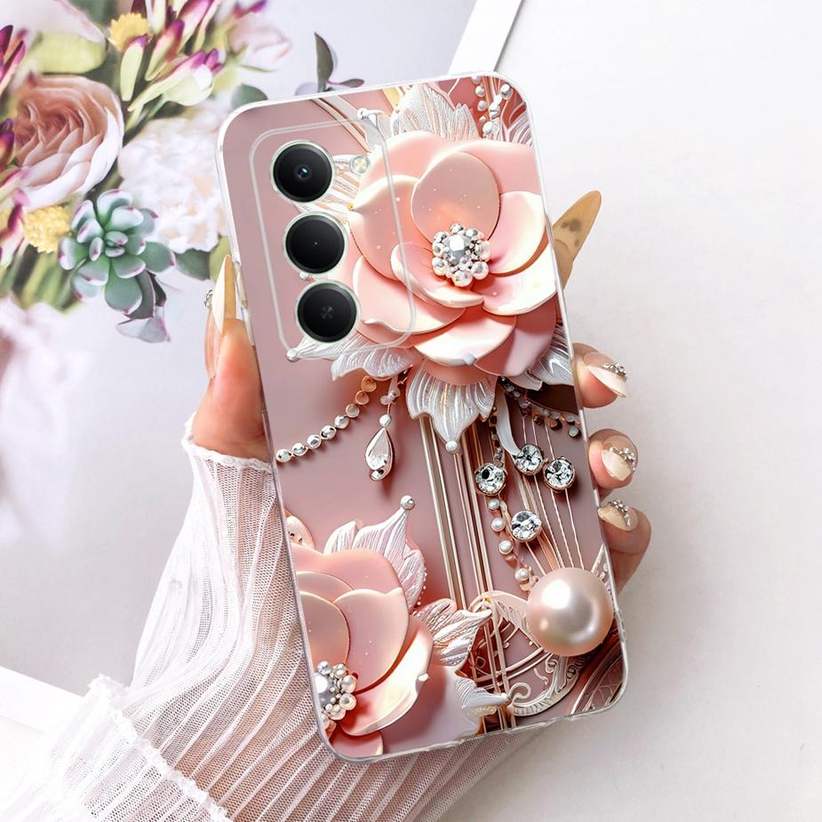 For Xiaomi Redmi 15 4G Case Redmi15 5G Beautiful Butterfly Painted Cover Soft Slim Phone Case For Xiaomi Redmi 15 5G Fundas Bags