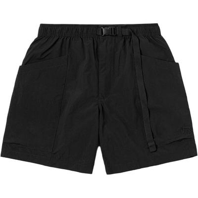 Gewebte Shorts Outdoor-Sportmode Vielseitige Freizeitshorts Herrenshorts Schwarz VN000M33BLK