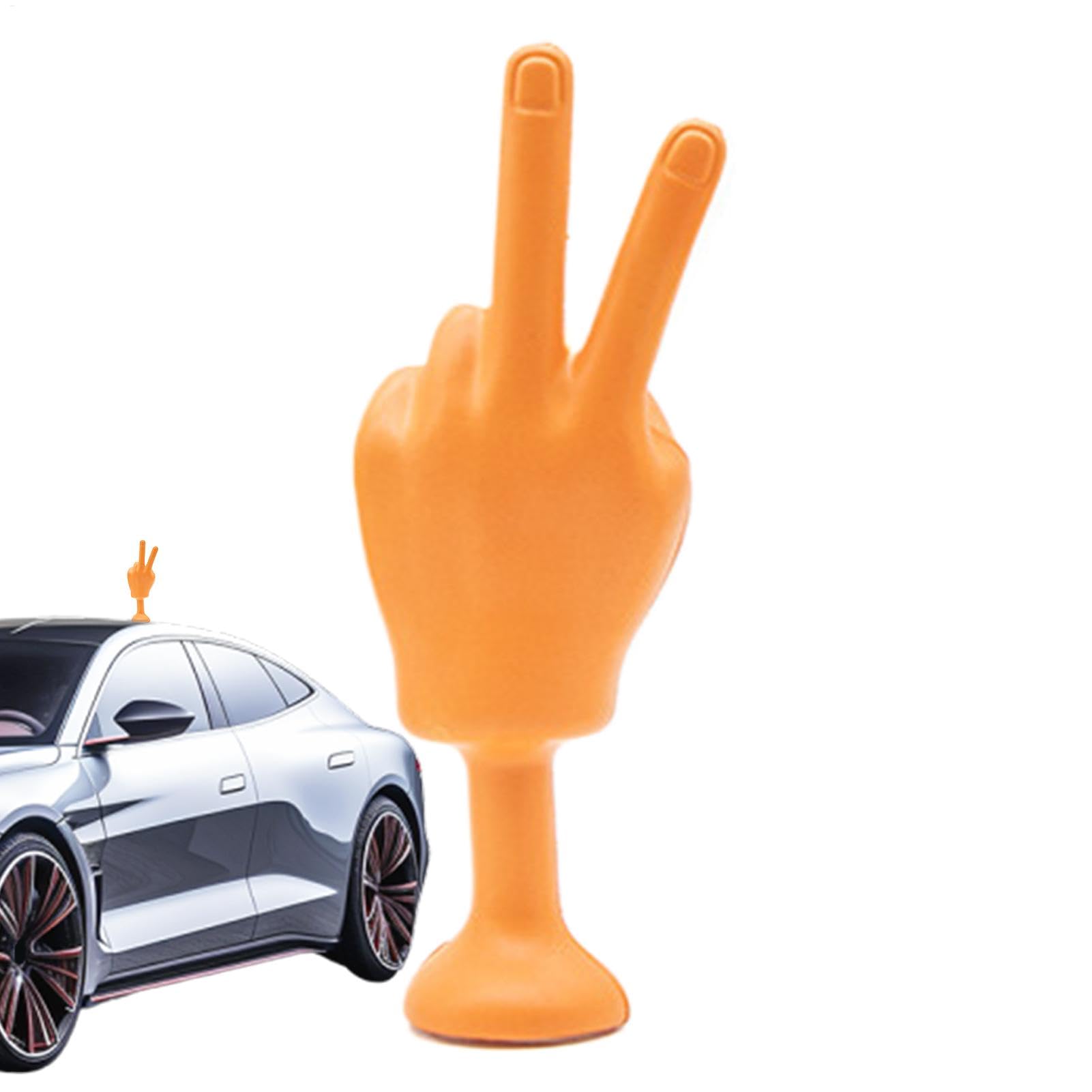 

Car Roof Decoration, Funny Car Decoration - Handshake Car Decoration for Men - Gesture See description