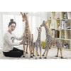 Large Standing Giraffe Plush Toy, Soft Stuffed Animal for Kids Nursery Decor Baby Shower Gift