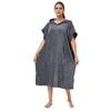 Multifunctional Quick-Dry Poncho Bathrobe: Absorbent Towel for Yoga, Running, Surfing, and Sports