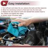 1 Set Engine Coolant Reservoir Water Expansion Tank for Jeep Compass 2017-2022 Coolant Radiator Reservoir Bottle with Cap No.68289857AA/68250057AA